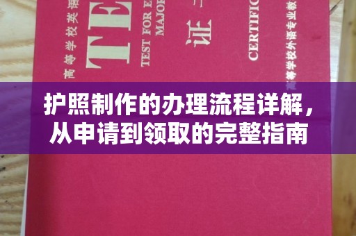 灵山护照制作的办理流程详解，从申请到领取的完整指南