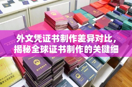 灵山外文凭证书制作差异对比，揭秘全球证书制作的关键细节