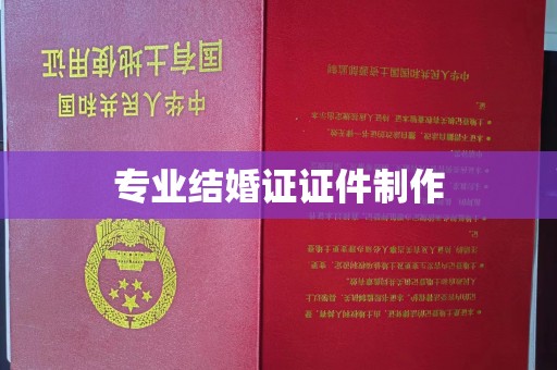 灵山专业结婚证证件制作