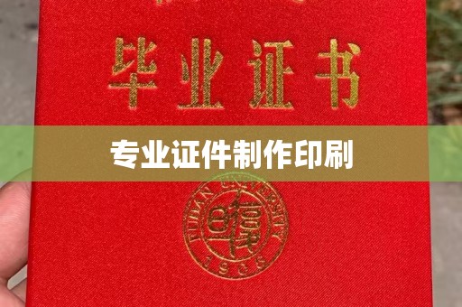 灵山专业证件制作印刷